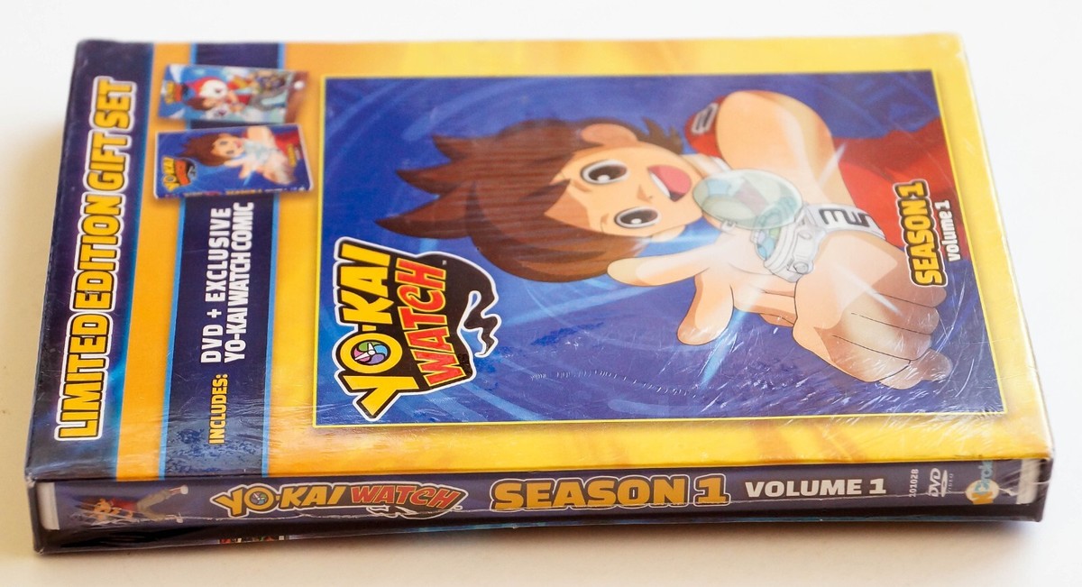 【中古】「未使用品」Yo-kai Watch: Season 1 Volume 1 Gift Set with Exclusive Comic Book [DVD] Yo-Kai Watch Season 1 Volume 1 (Limited Edition Gift Set) DVD +