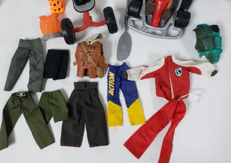 老式孩之宝 Action Man 车辆和配件 批量 带动作人 1996 — 第 3/4 张图片