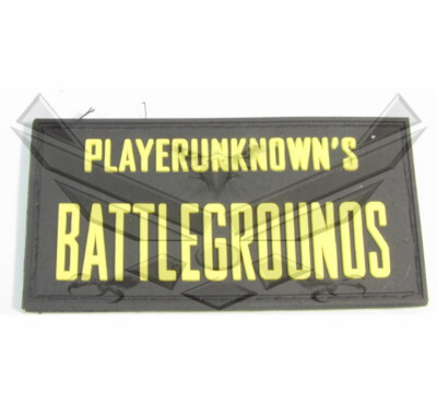 PVC Rubber Morale Patch Player Unknown Battleground US Seller Hook 3E4