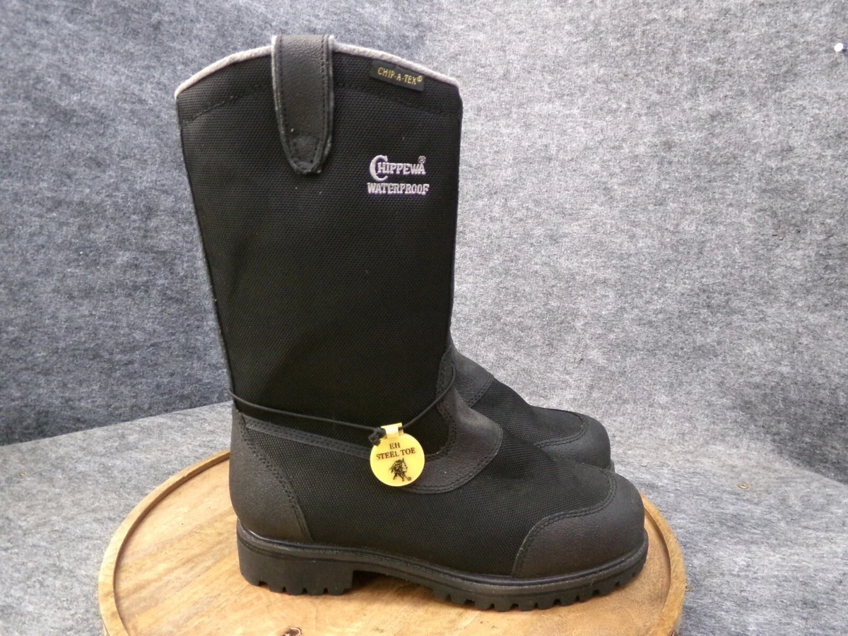Chippewa Black M Width Boots for Men for Sale | Shop New  display picture 3