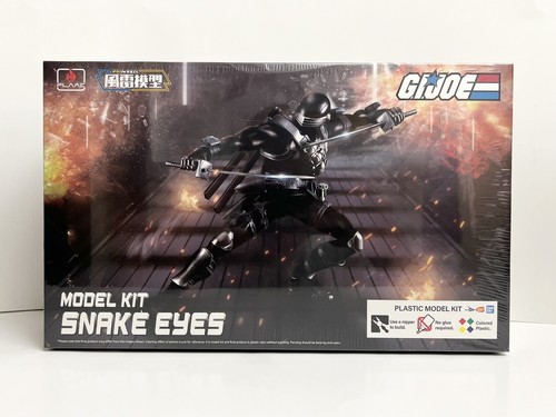 GI-Joe Snake Eyes Modellbausatz (Flammenspielzeug und Hasbro) - Bild 1 von 4