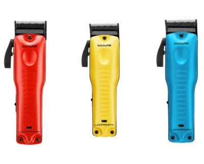 BaBylissPRO LO-PRO FX825 Limited Edition Clipper Red, Blue, Yellow Available NEW