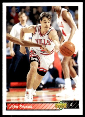NBAカード 137枚 1992-93 Upper Deck Basketball Card John Paxson Chicago Bulls #137