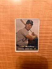 1957 TOPPS BASEBALL #31 RON NORTHEY!! $1 SHIPPING!!
