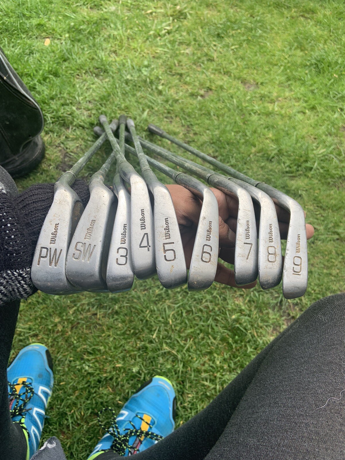 Wilson Aggressor Golf Iron Set eBay