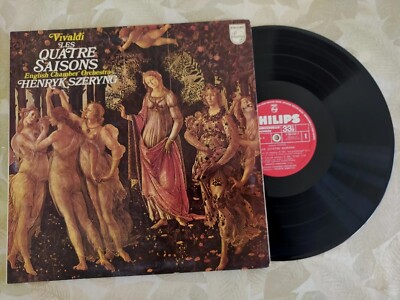 Lp Vinyl 33T Vivaldi ''Die vier Jahreszeiten'' Szeryng EM