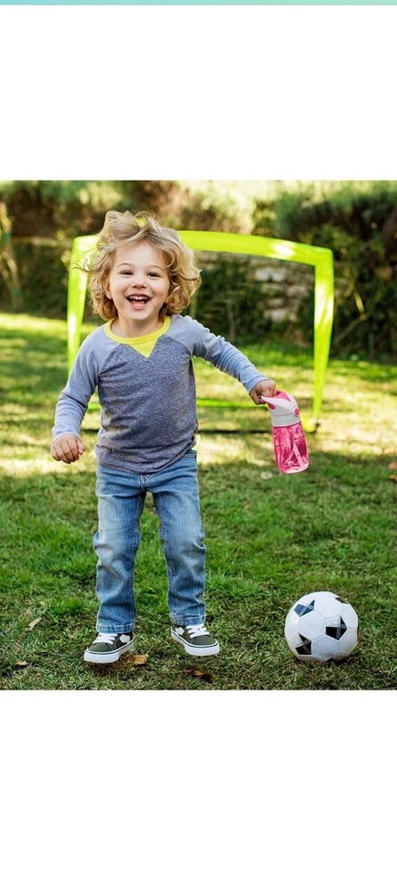 Biberón Munchkin 12 oz 18 meses+! ¡A prueba de derrames! ¡Libre de BPA! ¡Nuevo! Foto 4 de 4