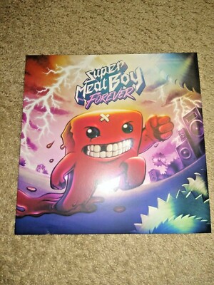 Super Meat Boy Forever VGM Vinyl Original Soundtrack OST 2 LP Sawblade Splatter