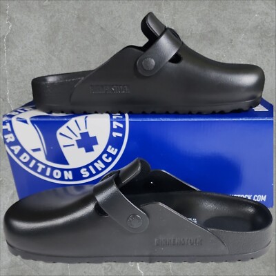 Birkenstock Boston EVA Black Clogs Medium/Narrow US Women's 5 / Men's 3 / 36
