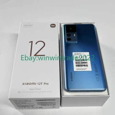 Xiaomi 12T Pro 5G 256GB/512GB Dual SIM Snapdragon 8+ Gen1 Android phone Unlocked