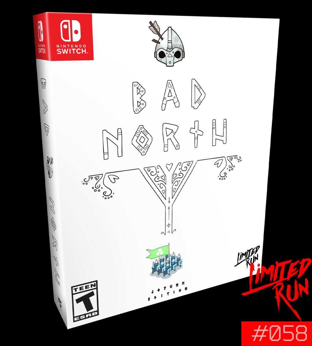 Bad North collectors Edition Limited Run Games #058 switch, new
