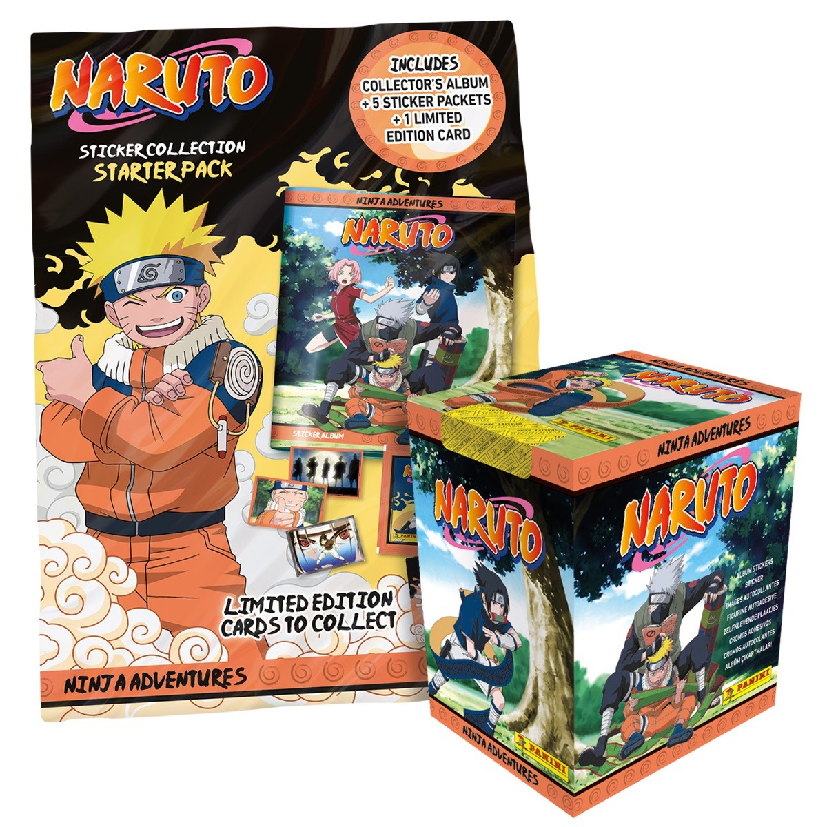 Panini Naruto Ninja Adventures Sticker Collection