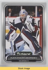 2023-24 Upper Deck Parkhurst Silver Foil Alexandar Georgiev #75 READ 08a0