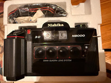 Nishika N8000 35mm Quadrascopic Stereo 3D Lenticular Camera