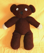 Gro&szlig;er Mr. Bean Teddy B&auml;r 40cm original 1996 Tiger Television TV Teddy-B&auml;r