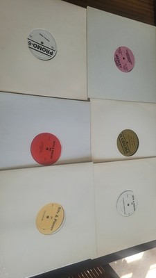 LOT of  6 PROMO II/VI-Bits And Pieces Various D.J PROMO ONLY MEGA-MIX  12'' VINYL