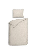 Heckett & Lane Flanell BettwäSche 135X200 Alloro Desert Sand Beige MinibläTter