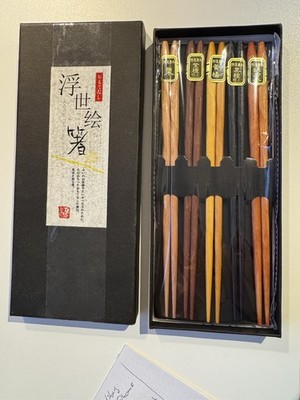 5 Paar Chinesische Essstäbchen, Sushi-Stäbchen, Essen, Sushi, Spülmaschinenfest