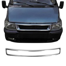Kühlergrill Leisten Grillleisten für Ford Transit 2000-2006 Edelstahl Chrom