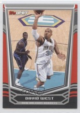2008-09 Topps Tip-Off Red 890/2008 David West #30 0a1