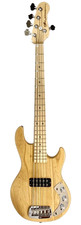 G&L USA L-1000 Series 750 basso attivo 5 corde CLF Research Natural con custodia rigida