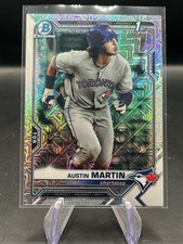 2021 Bowman #BCP-87 Austin Martin Chrome Prospects Mojo Refractor
