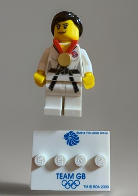 LEGO Sammelfigur 8909 Team GB Judo Fighter