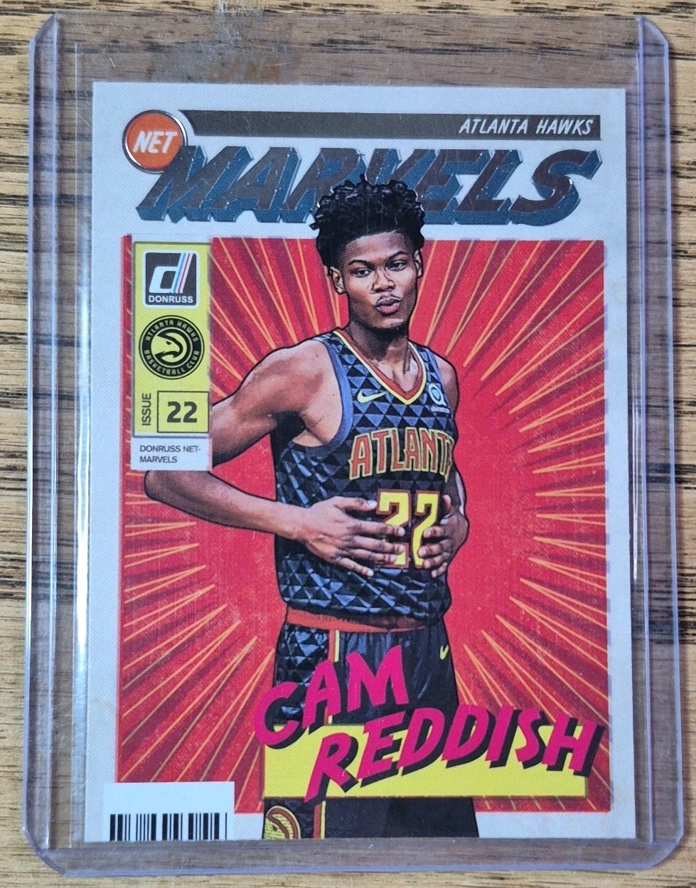 2019-20 Panini Donruss - Net Marvels Cam Reddish #12 (RC)