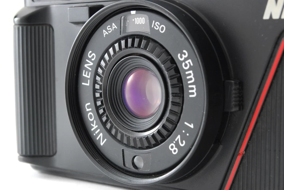 Cámara fotográfica ISO 1000 [Exc+5] Nikon L35 AF Pikaichi Point & Shot 35 mm JAPÓN Foto 2 de 4