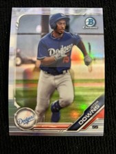 2019 Bowman Draft Chrome Refractor Jeter Downs Dodgers BDC-114