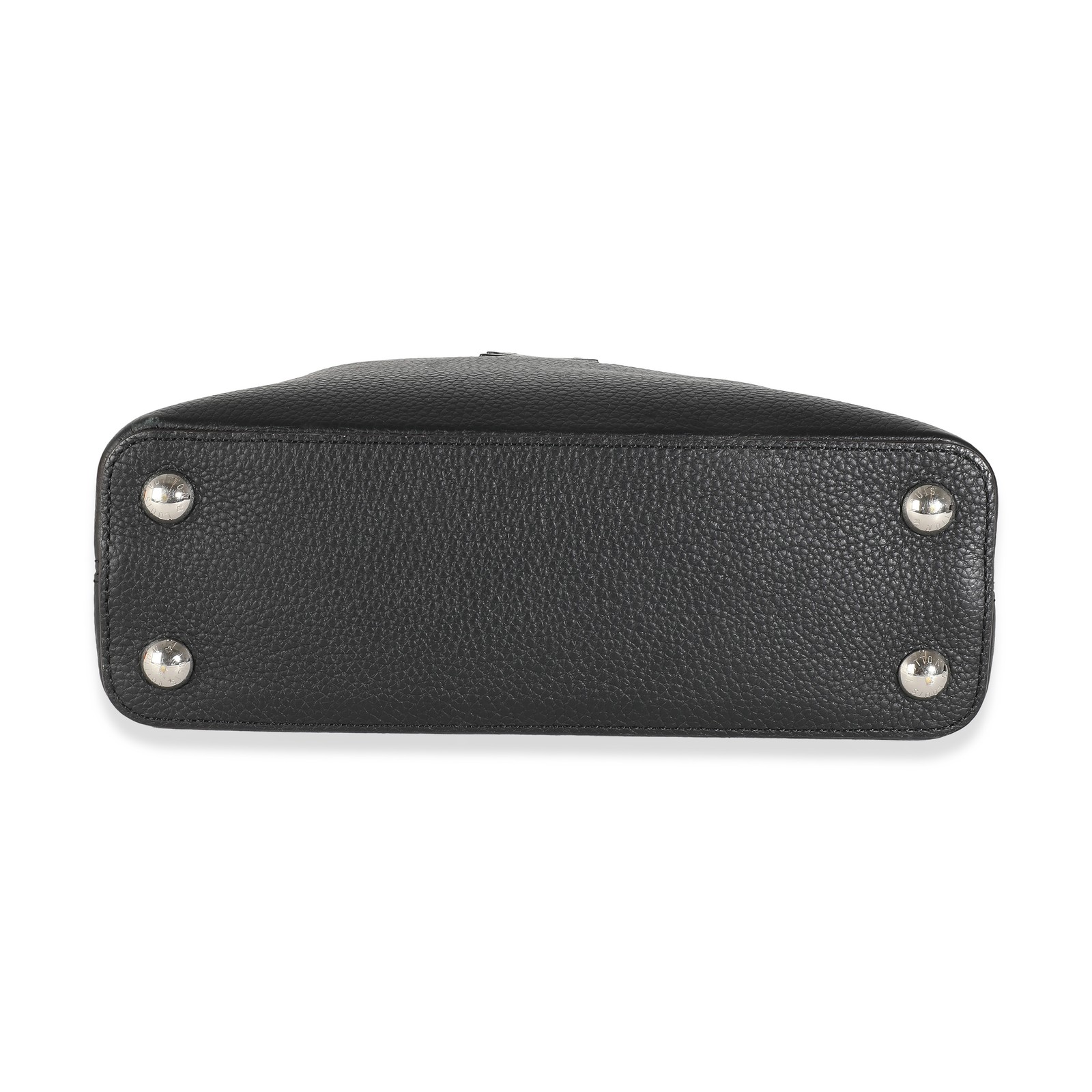 Louis Vuitton Black Taurillon Python Capucines BB - image 7