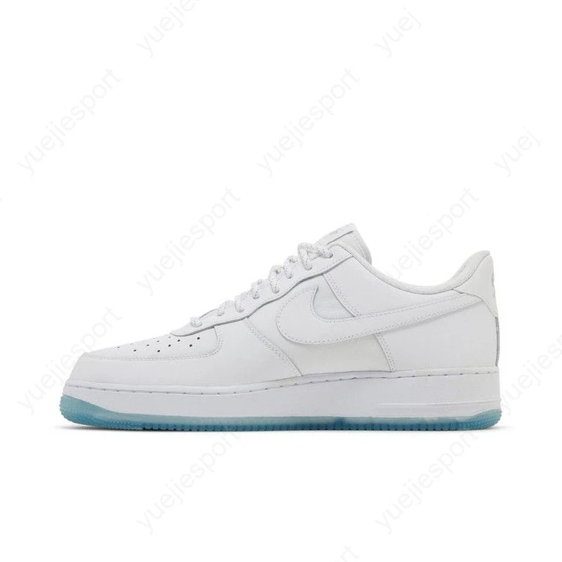 Nike Air Force 1 07 White Icy Blue FV0383-100 - Image 3 of 4