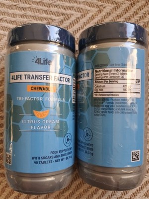 4LIFE~TransferFactor~Tri Factor Formula ~ Kaubar je 90 Kapseln ~ NEU ~ MHD 11/26