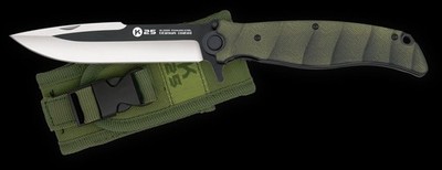K25 Messer Ambush Green Taschenmesser 4Cr13MoV Stahl G10 Griff XXL