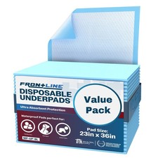 23"x36" Dog Pee Pads Ultra Absorbent Underpads 150 Count Puppy Training