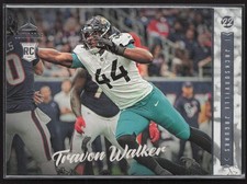 2022 Panini Chronicles #223 Travon Walker Luminance Update Rookies Pink
