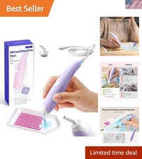 Electric Diamond Painting Pen - Ergonomic Design, Instant Suction & Durable Tips