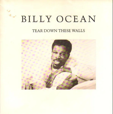 Billy Ocean Tear Down These Walls NEAR MINT Teldec Vinyl LP