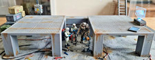 Industrial Diorama Riser Stand 3-Piece Set wi...