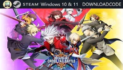 NEU PC Computer Spiel BlazBlue Cross Tag Battle für Windows 10 11 STEAM Code Key