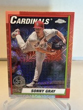 2025 Topps Series 1 - 1990 Topps Chrome Silver Pack Sonny Gray #T90C-73