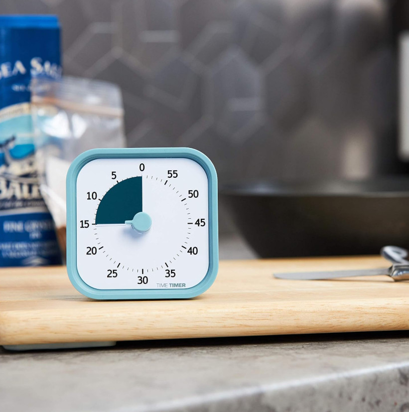 TIME TIMER Home MOD 60-Minute Visual Timer for Kids Study, Office & Meetings