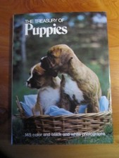 H/C BOOK THE TREASURY OF PUPPIES 1973  GREAT  * MUST SEE *