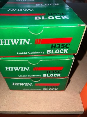 Hiwin HGH35CA Square Linear Guideway Block, Carriage for Guideway Rail HGR35