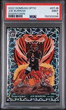 2022 PANINI DONRUSS OPTIC DOWNTOWN #DTJB JOE BURROW PSA 9