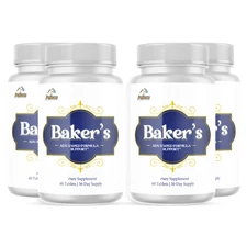 Baker's- Men's Health & Bodybuilding- 4 Bottles- 240 Tablets