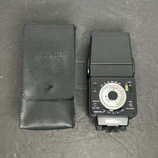 Minolta Auto 320X Electroflash Shoe Mount Camera Flash Tested Works