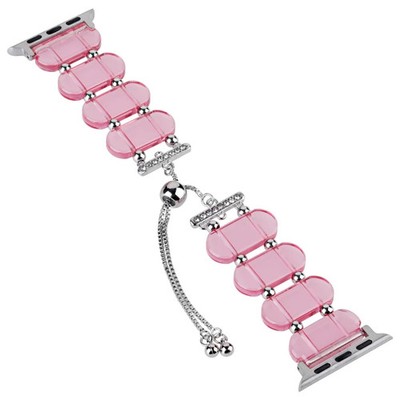 Resin Retractable Chain Watch Band, For Apple Watch Ultra 2 49mm, For Apple Wat
