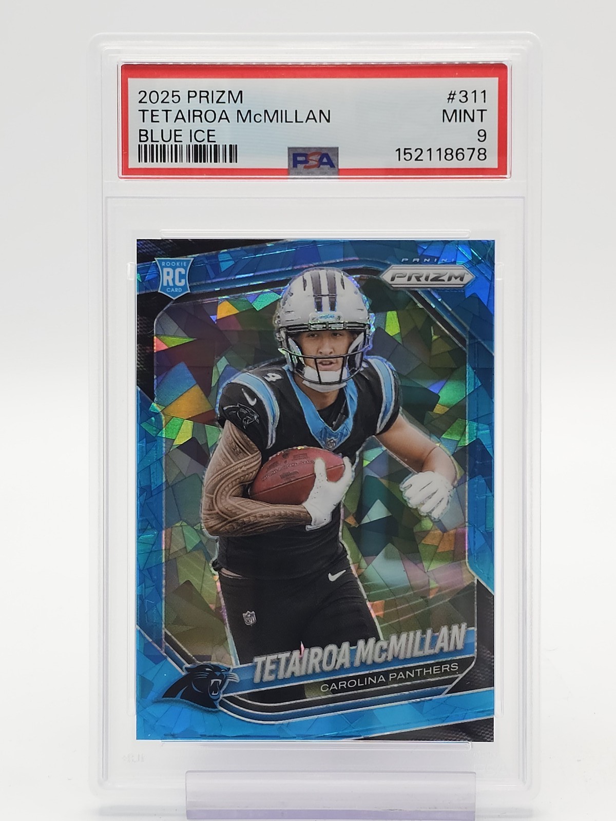 Tetairoa McMillan Panini Prizm #311 Blue Ice