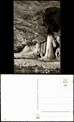 Marktschellenberg  Schellenberger Eishöhle Angermeierhalle Mann 1961